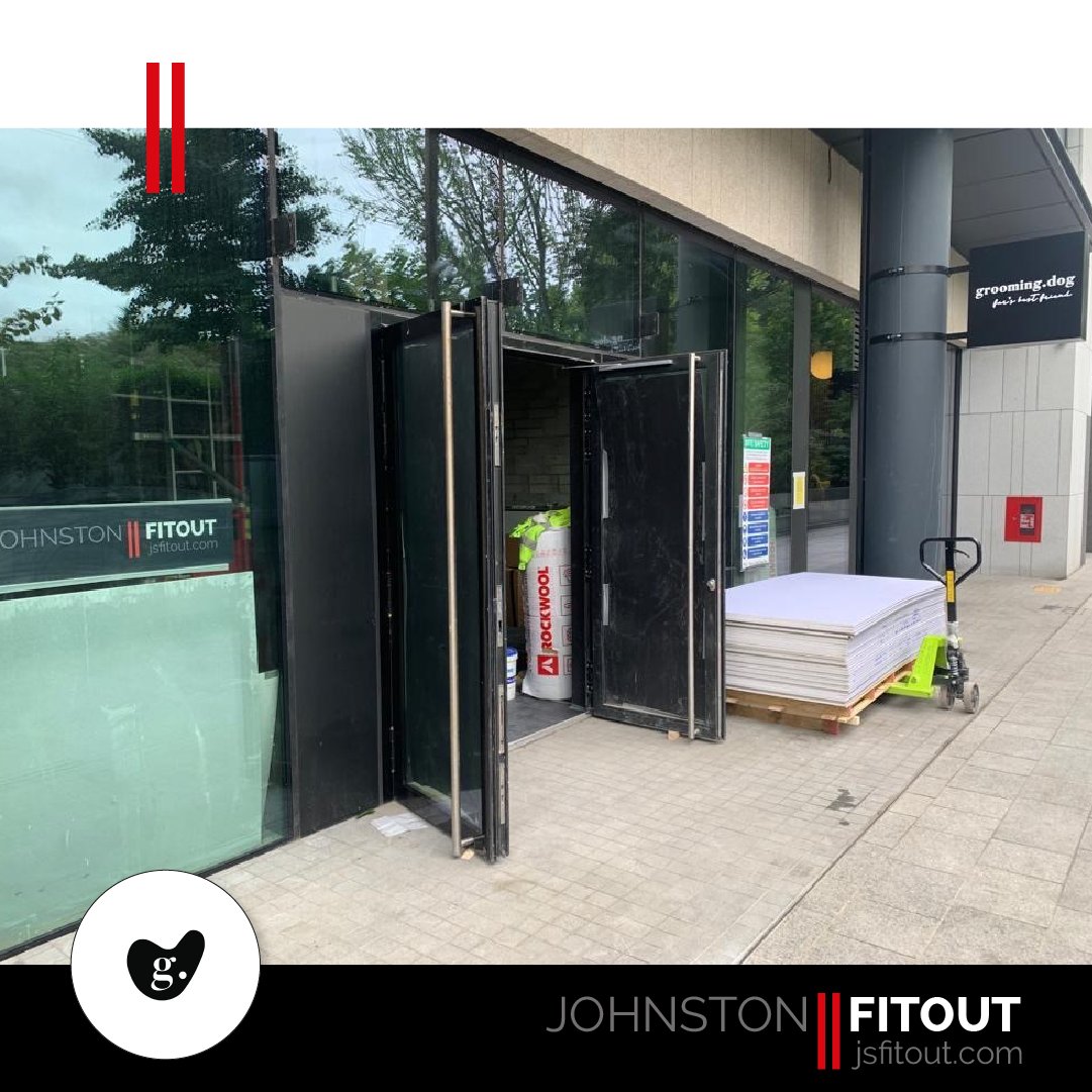 jsfitout's tweet photo. Phase 2 work progressing nicely to schedule at #GroomingDog #PembrokeRoad #Ballsbridge Watch this @jsfitout space for updates #FursBestFriend #ThisIsRetail #JohnstonFitout #RetailDetail #TurnKeyFitOut #TurnKey #FitOut #RetailDesign #CommercialInteriors https://t.co/rxHt0Nm72f