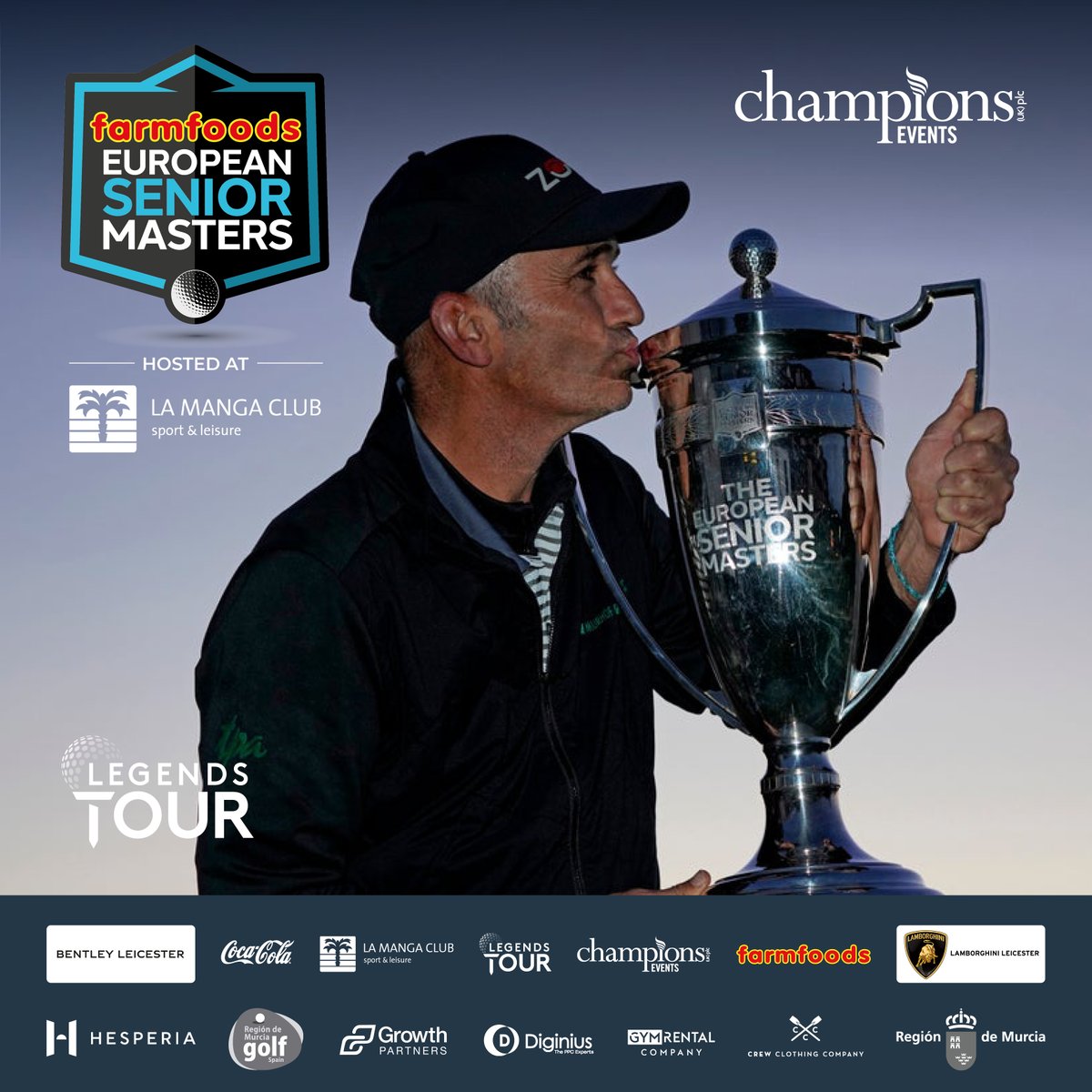 Our Farmfoods European Senior Masters golf event is relocating venue to the incredible @lamangaclub🌞
 If you are interested in playing or would like to know more, please email: Shayes@championsukplc.com 🔥 <a href="/ESMastersGolf/">European Senior Masters ⛳️</a> 
#golf #championsevents #getintouch #enternow #sport