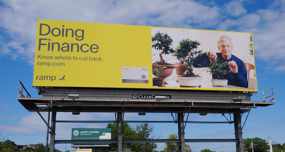 Amazing work by our team on the Doing Finance campaign for <a href="/tryramp/">Ramp</a>.  Cody Morgan, Galina and 
<a href="/AaronRobbs/">Aaron Robbs</a> and team crushed it on this campaign with <a href="/Fuzzco/">Fuzzco</a>. Go spot them in the wild in Boston, Chicago, and Atlanta.  Special prizes for those with the most creative posts!