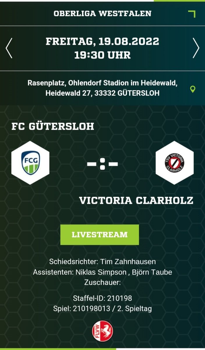 Heute sind wir alle Clarholzer, oder? #Arminia #immerdabei