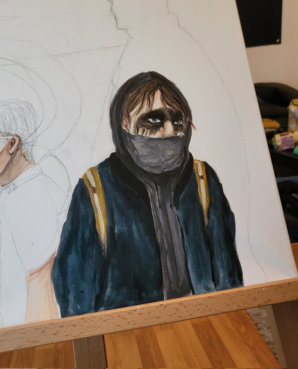merigoldart's tweet photo. Drifter Bruce is looking good so far. https://t.co/52wKhbFzK2