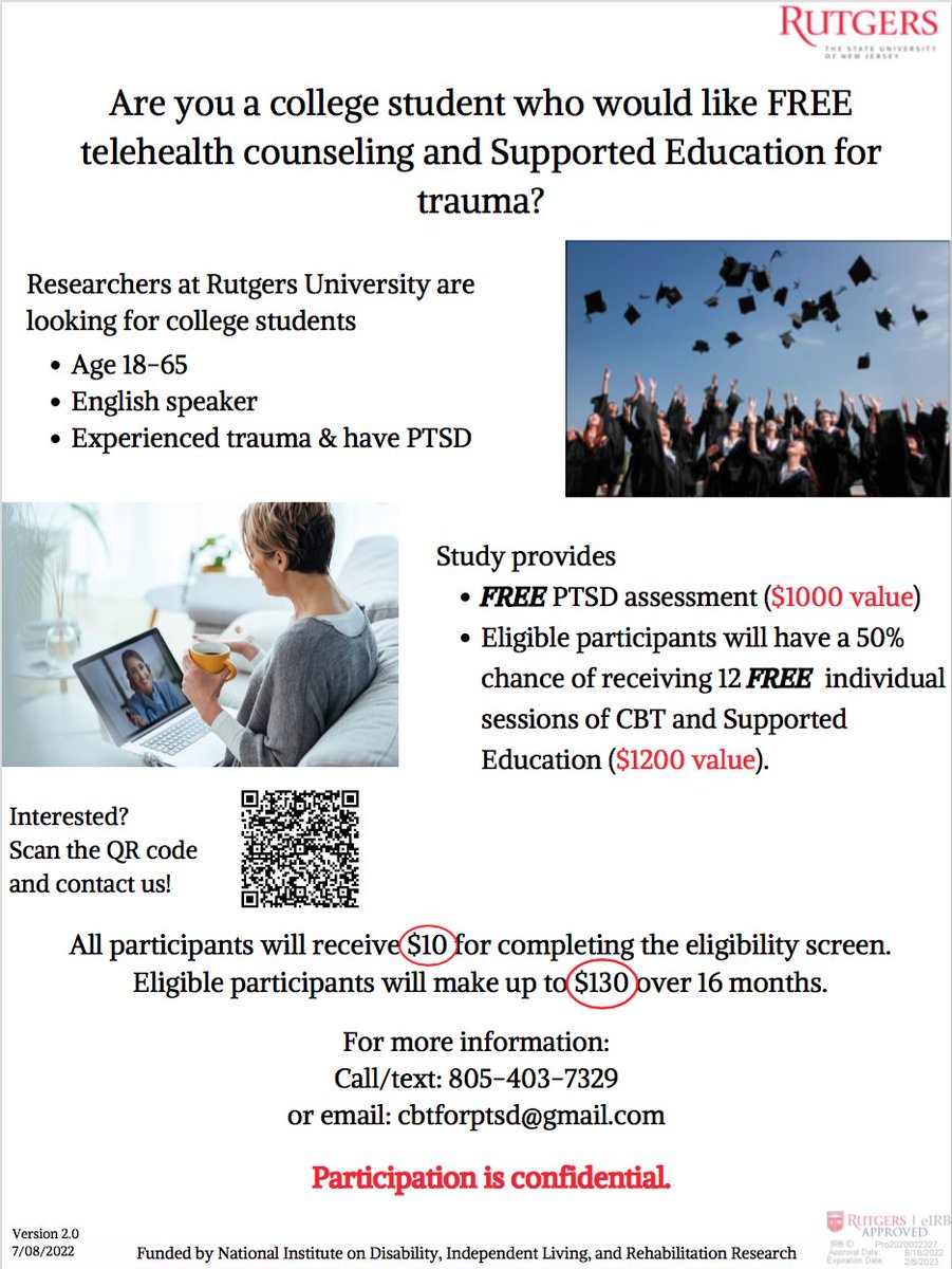 #mentalhealth #CollegeStudent #PTSD #SupportedEducation As new Fall semester approaching,  now is the perfect time to get your ducks in a row to apply for #accommodation from the Office of Disabilities to be ready for the new semester.#universitystudent #graduatestudents