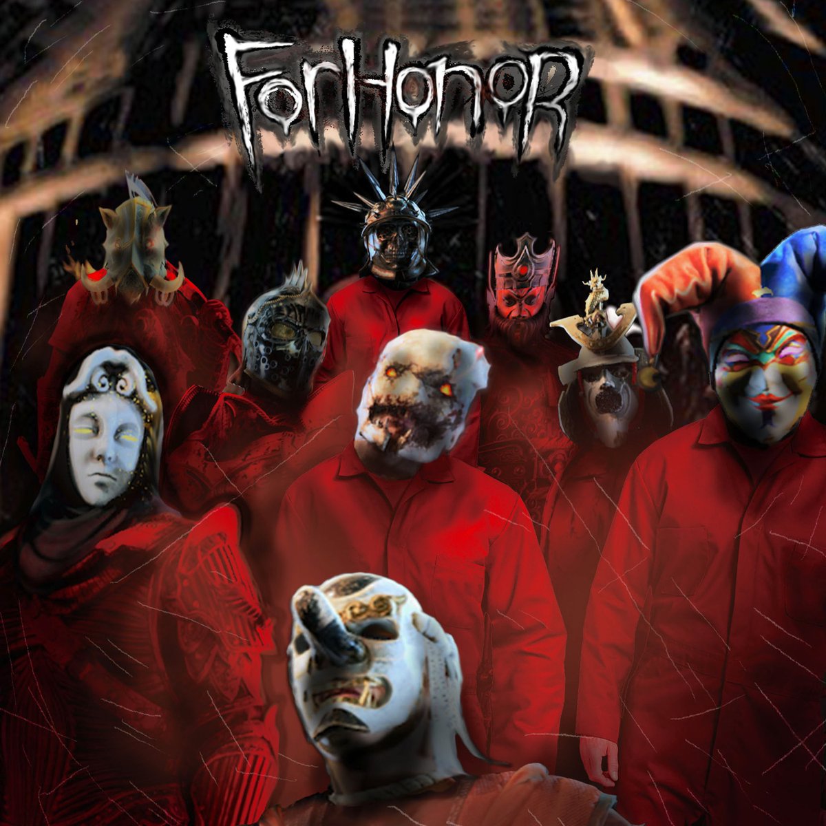 SethKlokk's tweet image. For Honor, but expressed in metal album covers.
#forhonor @ForHonorGame @ForHonorConsole #slipknot #Metallica #Pantera #Metal
