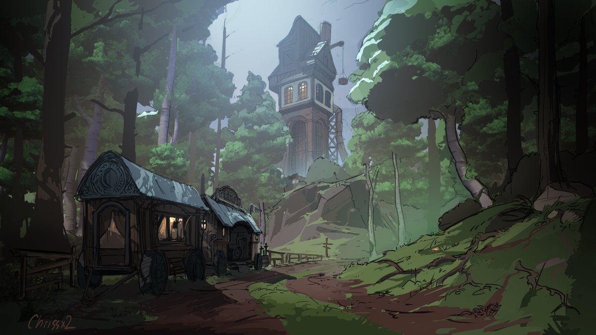 The talent of the NMW team still blows my mind on a daily. Absolutely love the detail on the tower 🗼

#NightmareWorld #Unrealengine