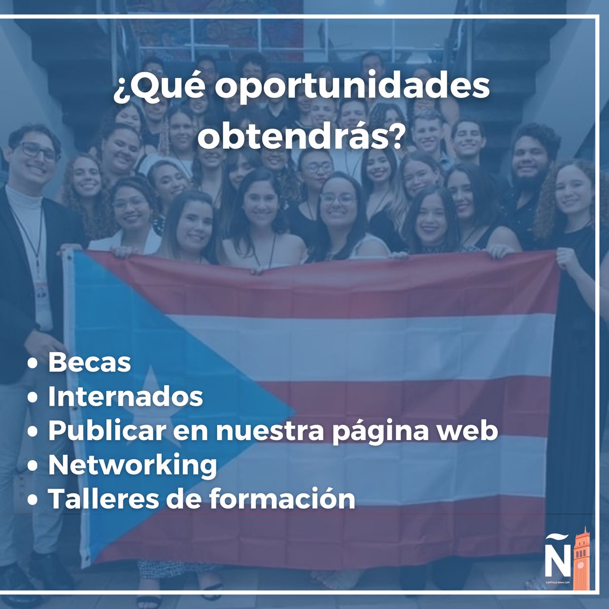 ¡Ya abrió la convocatoria para pertenecer a la NAHJ UPRRP!🐔 

Llena el formulario en nuestro bio para ser parte de la nueva cepa de periodistas.🗞️