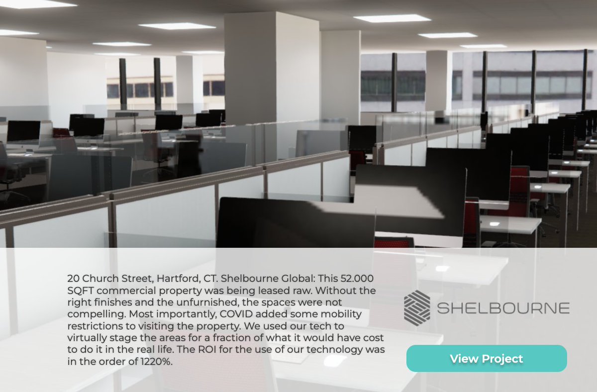 imgnxmeta's tweet photo. Take a virtual tour of this 52,000 SQFT commercial #property which was leased entirely raw.  With our technology, Shelbourne could #virtually furnish the space and showcase how stunning the buildout would look to potential lessors. View now:  https://t.co/KSfbmKb2fy #vrtech #vr https://t.co/szmmL7pLnR
