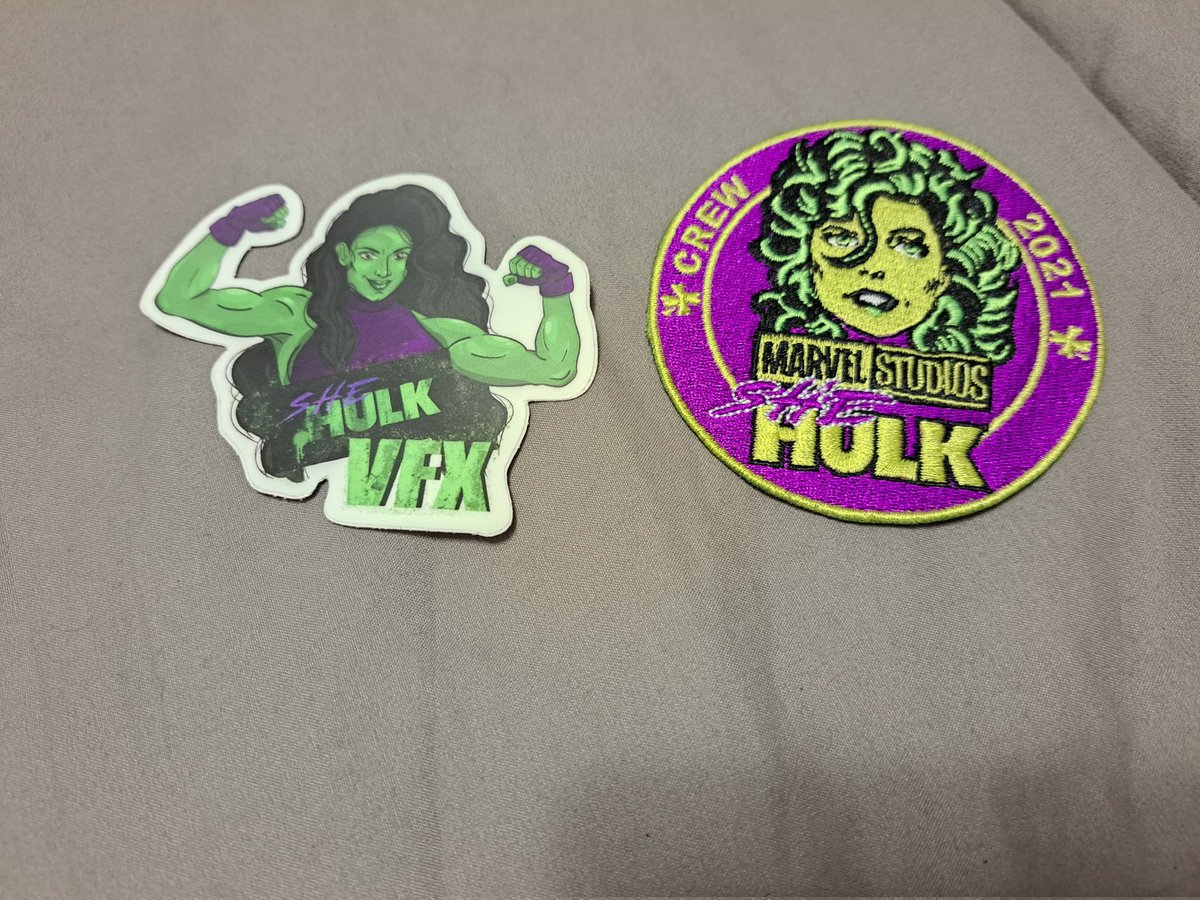 WillsandDrew's tweet photo. I got a named credit on She-Hulk! Really proud of the work the VFX department put in on this show, it was really fun being around for all of principle and additional photography. https://t.co/19erjfxhsj