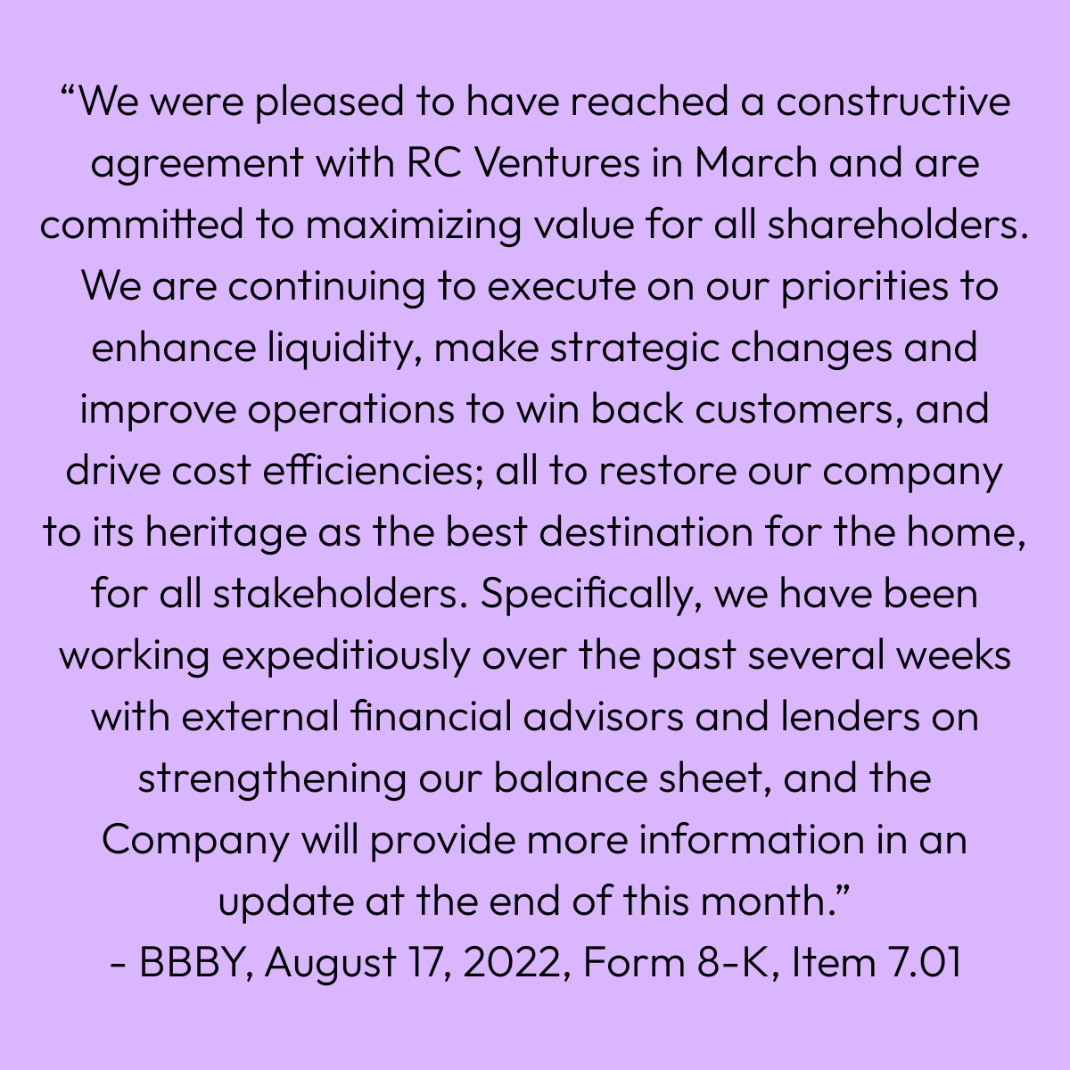 CarrieBarberLPN's tweet photo. #BBBY #BuyBuyBaby #HODL #GME https://t.co/7UA3WCh5mm