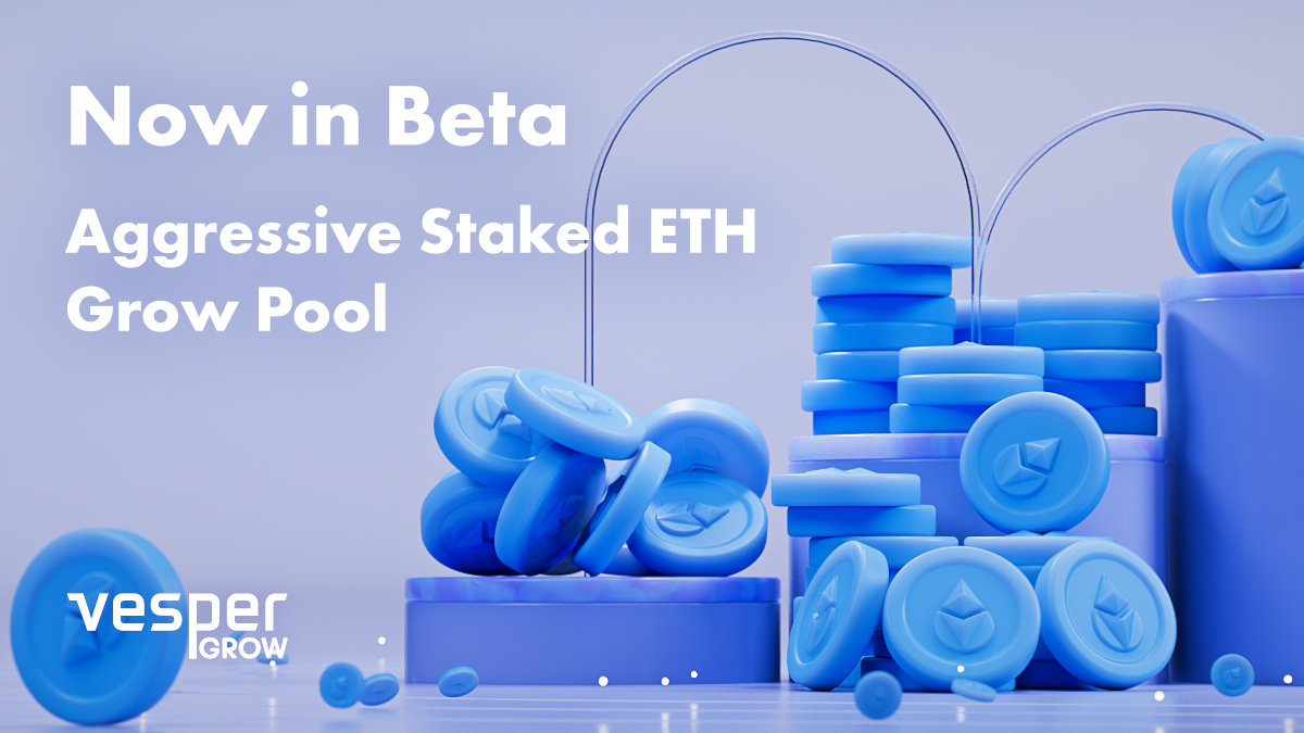 VesperChina's tweet photo. 让你们的 $stETH 更加为你所用！

将你们的 stETH 存入 Vesper 以获得 ETH 质押奖励和额外的收益，这些收益会随着更多的 stETH 而进行复合。

来吧：https://t.co/O04hNXORBE 

$VSP #DeFi @LidoFinance https://t.co/wDVQPxu6Dm