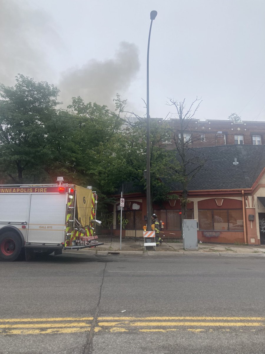 Old Rudolphs BBQ on fire!