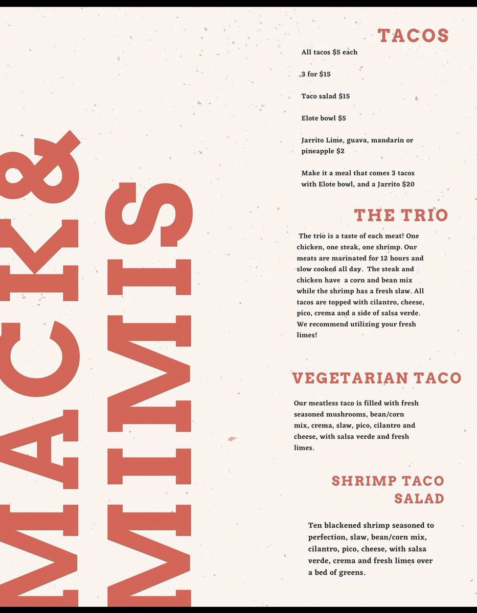 AmpAnderson_'s tweet image. We switched it up this week!! Pre orders open for Taco Saturday!!! Text 234-738-1035 to order! Eat good with us this weekend!! #Tacos #Foodie #Akron #Canton #Cleveland