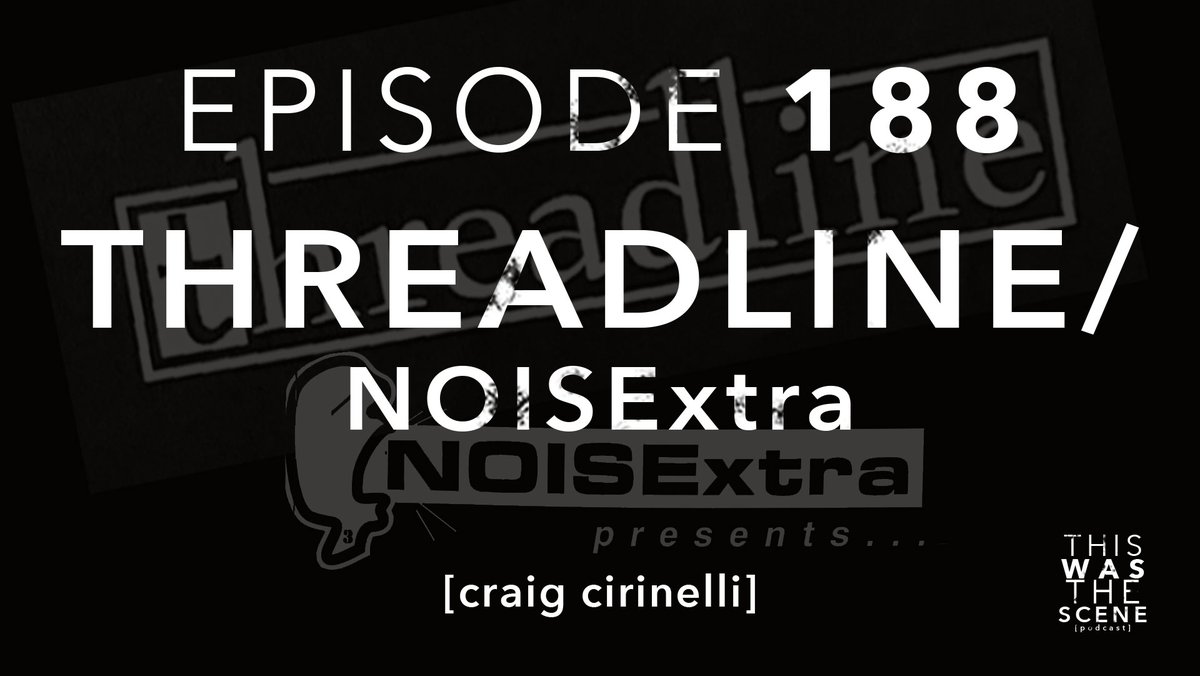 thiswasthescene's tweet image. Episode 188 is live! Today I rap with my dude @HWWDesign about the late 90s Jersey days.

thiswasthescene.com/episode-188-th…