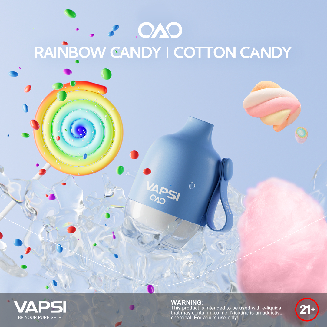 👈Rainbow candy
👉Cotton candy

Do you want to try these 2 flavors of #vapsioao?
.
.
#vapsi #vapormalang #vaperings #vapemalaysian #vapejapan #vapingbabes #vapinglove