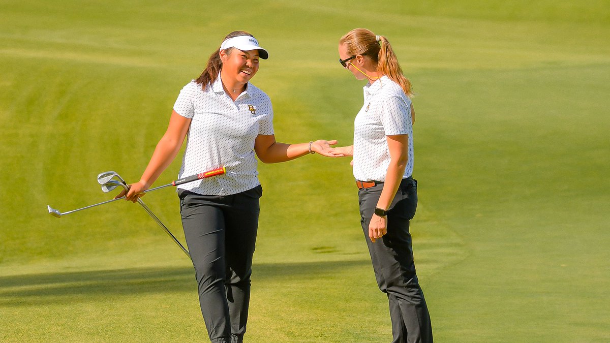 BaylorWGolf's tweet photo. Just 🖐 weeks left until we open our season at Belmar Golf Club and the Schooner Fall Classic!

It will be our 6th-straight appearance in the Schooner, with 4-straight top 5's and a win in 2020!

🗓: https://t.co/R8fyMj6Zg7

#SicEm🐻⛳️🏌️‍♀️ https://t.co/iwbDNDkB4s