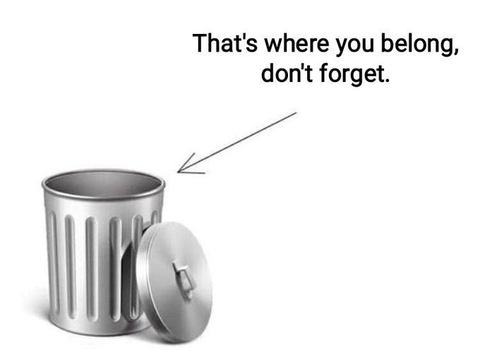 Fucking garbage 🤮💩  #humiliation #dirtytalk #domina #fetish #bdsm_online #eleomish https://t.co/oEhZ<a href="/tag/humiliation"class="tags">#humiliation</a><a href="/tag/dirtytalk"class="tags">#dirtytalk</a><a href="/tag/domina"class="tags">#domina</a><a href="/tag/fetish"class="tags"><span>#fetish</span></a><a href="/tag/eleomish"class="tags"><span>#eleomish</span></a><a href="/tag/bdsm_online"class="tags"><span>#bdsm_online</span></a>