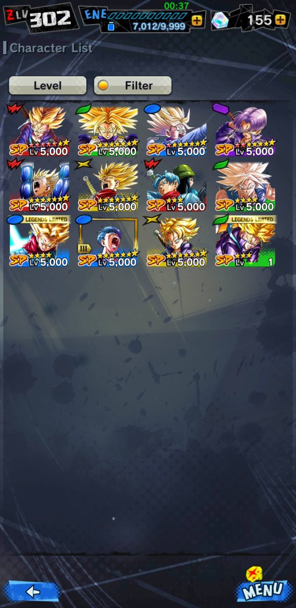 // Been collecting every SP Future Trunks like the Chaos Emeralds lmao