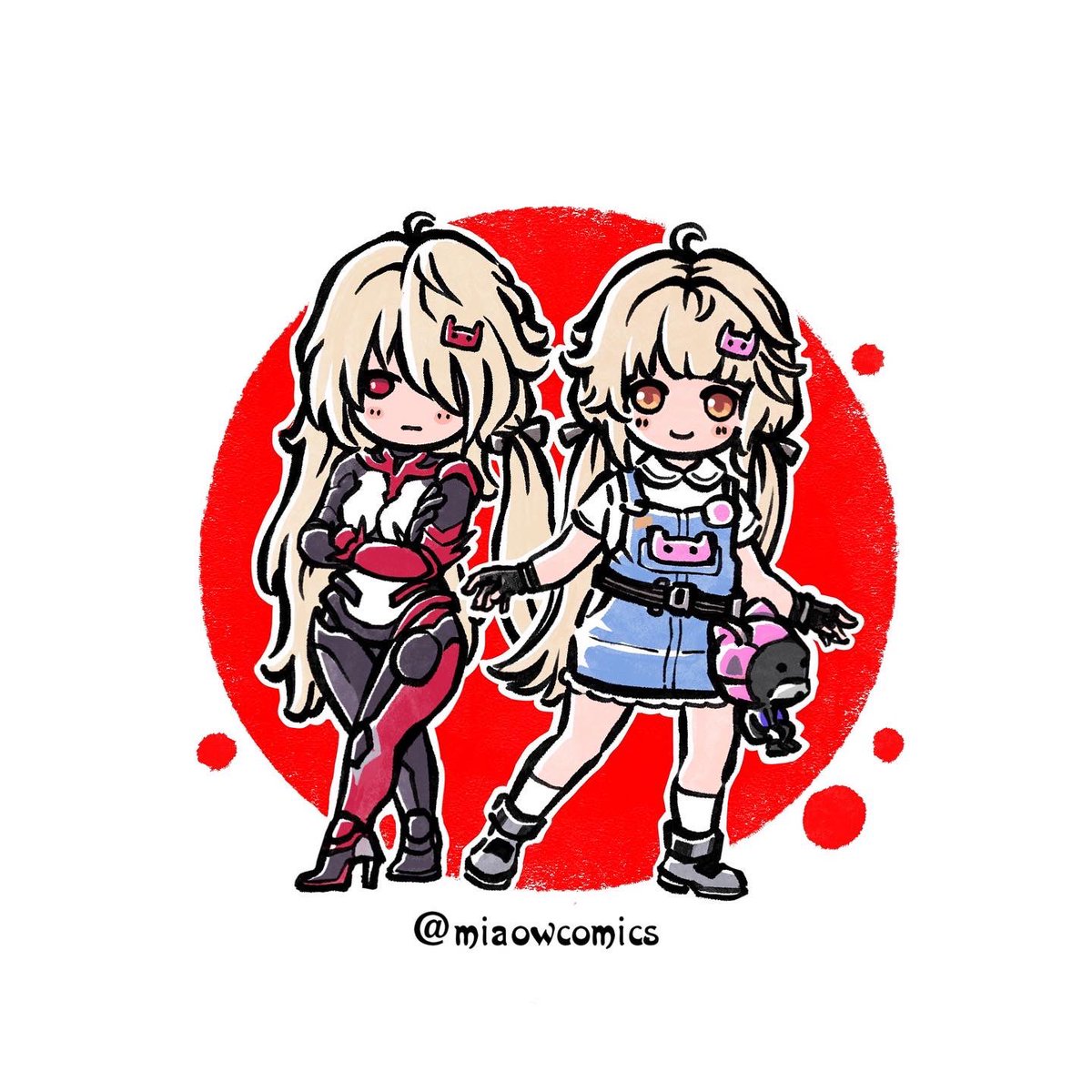 「Shirli & Nemesis from TOF#tof #toffanart」|墨一凹MIAOWのイラスト