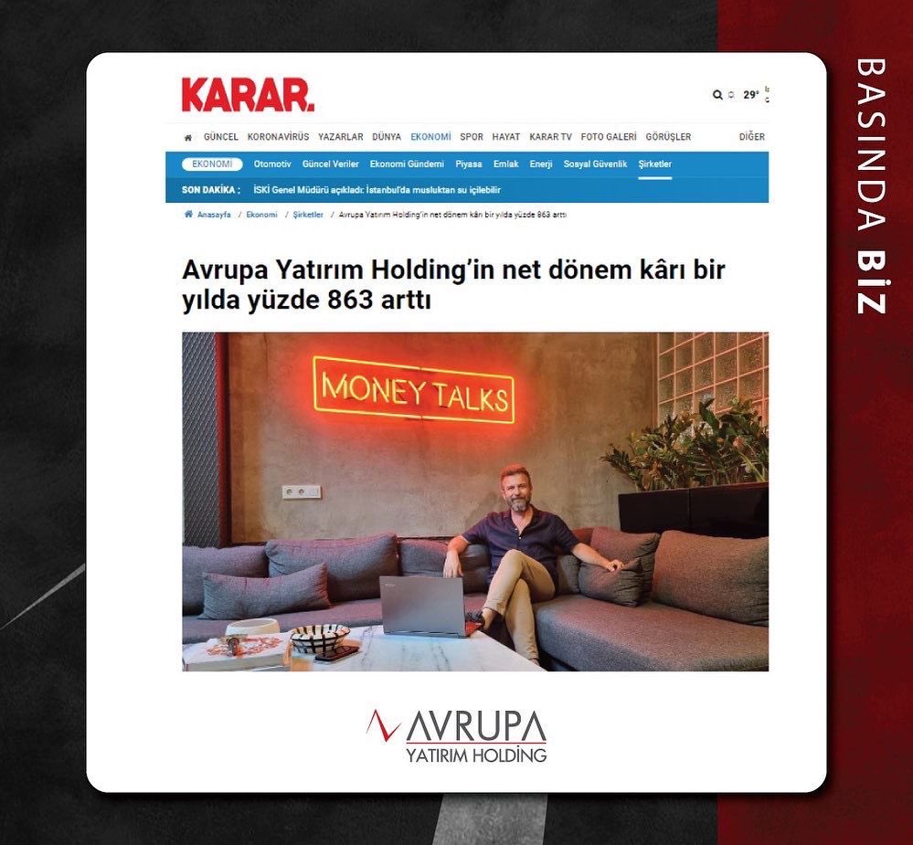 Avrupa Yatırım Holding tweet media