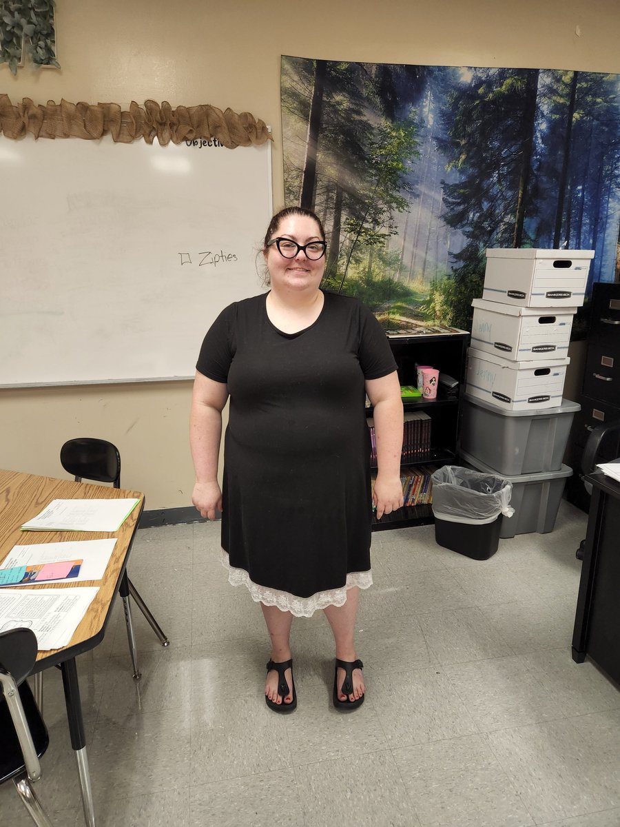 Finally, new to the Middle School this year, Jennifer Est welcomed her parents and prepared students for a great year.