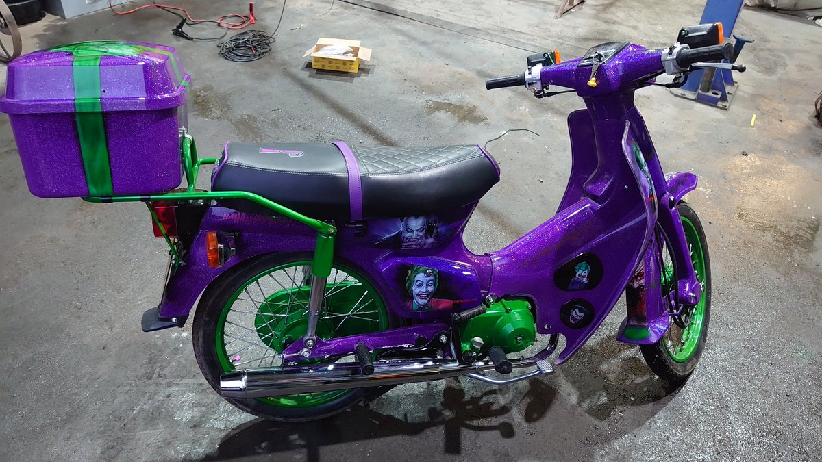 MDMachine's tweet image. ...... finished. Took it's time this one. But looking great back in one piece.