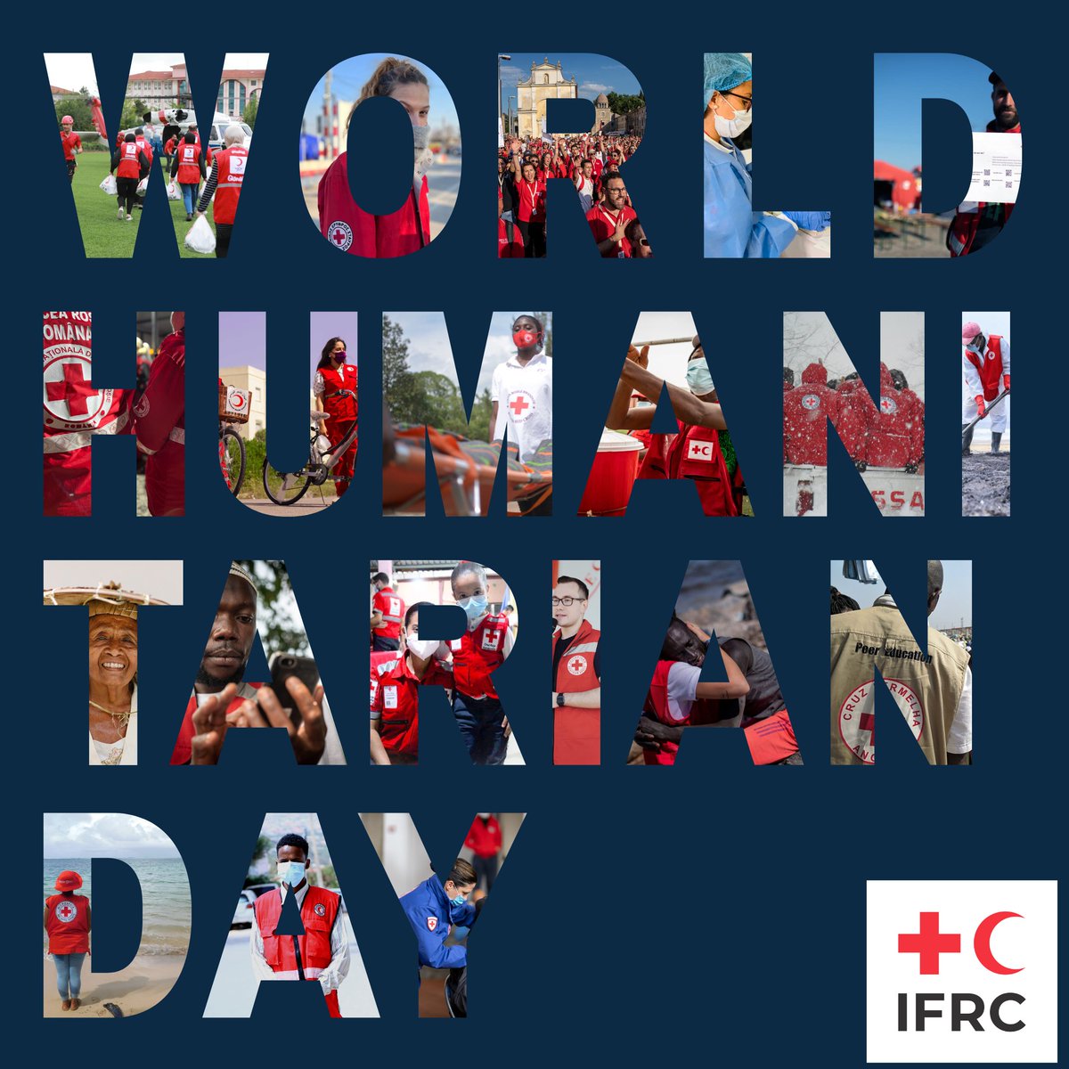 On #WorldHumanitarianDay, the IFRC thanks all our volunteers &amp; staff doing their best to alleviate the suffering of people affected by humanitarian crises.
And we remember those who left us too soon.