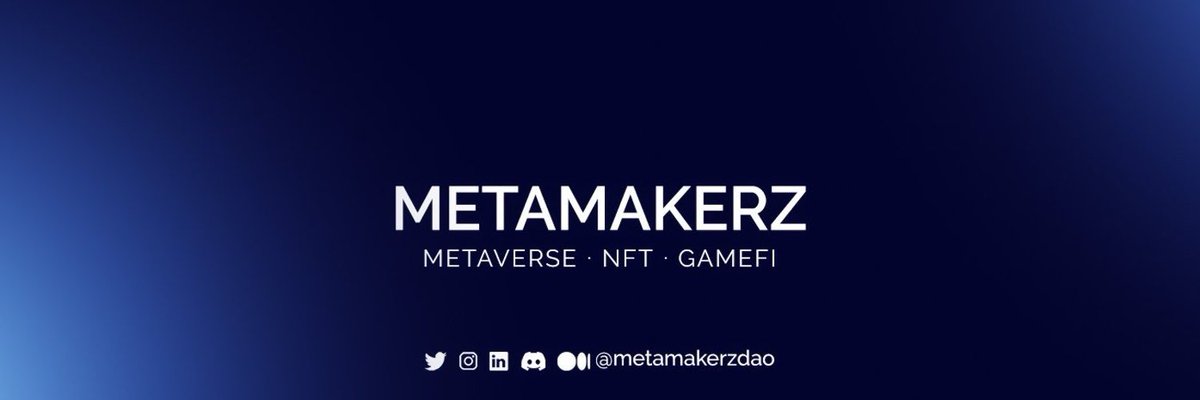 CryptoAETH's tweet photo. MetaMakerz
MetaMakerz allows users to easily and securely access Metaverse, NFT and GameFi best opportunities.
Check it out.👇👀
https://t.co/xlfnJzihDI
#MetaMakerz #Web3 #ICO https://t.co/IQg3wE5hwX