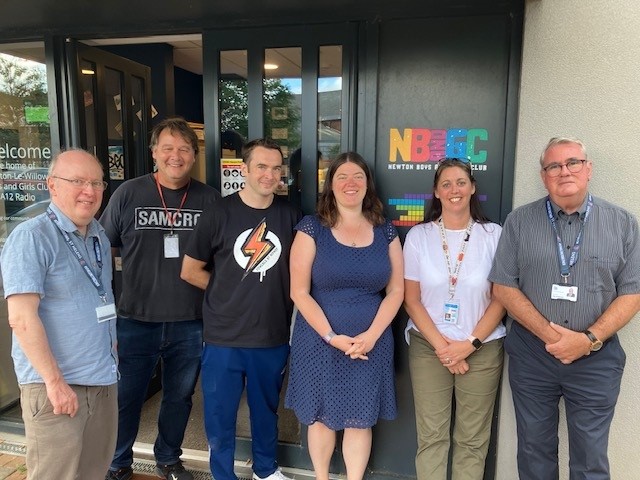 This afternoon I saw and heard how my #YouthDiversionFund has helped @uccrew_sthelens based at <a href="/Newton_BGC/">Newton BGC</a> to do vital work with young people in the area during this summer....I also got to hit the deck with some rapping along with local <a href="/sthelenscouncil/">St Helens Borough Council</a> councillors