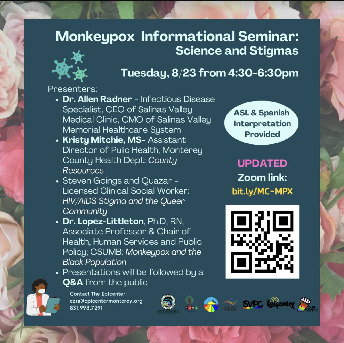 Let's talk about Monkeypox...A timely and necessary conversation