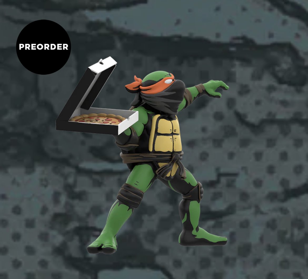 rawside86's tweet photo. Just ordered this awesome ninja turtle bby @ndikol from @MightyJaxx  🔥🔥🔥 https://t.co/jMmM5QhY6V