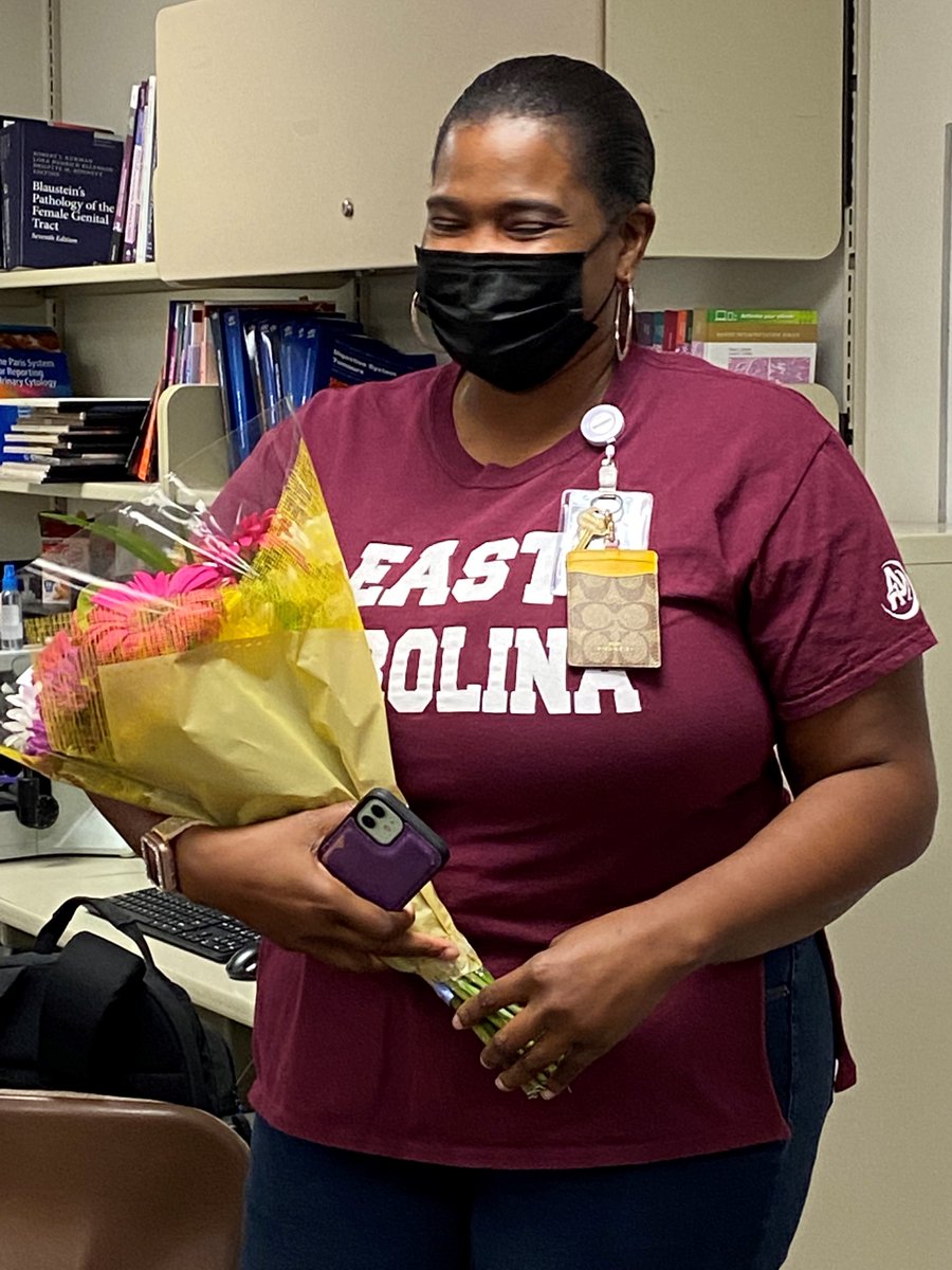 ECU_Pathology's tweet photo. We love our coordinator, Nikkara Boyd! #GMEProfessionalsDay2022 https://t.co/XiU72aglWu