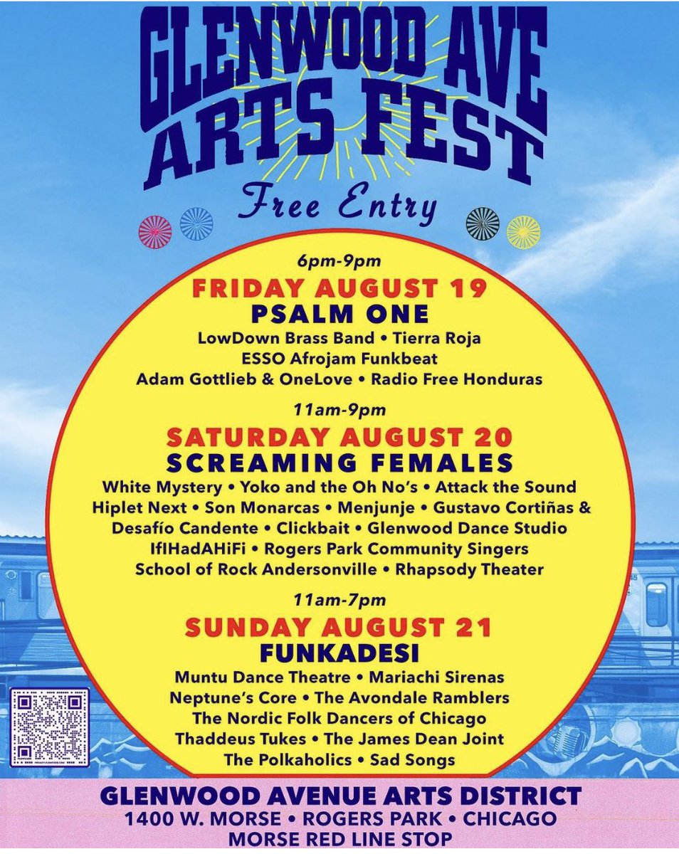 Playing at <a href="/GlenwoodAveArts/">GlenwoodAveArts</a> today! West stage at 715pm. 🙌🏽<a href="/PsalmOne/">Cristalle 🔥✍🏾</a> <a href="/lowdownbrass/">Lowdown Brass Band</a>