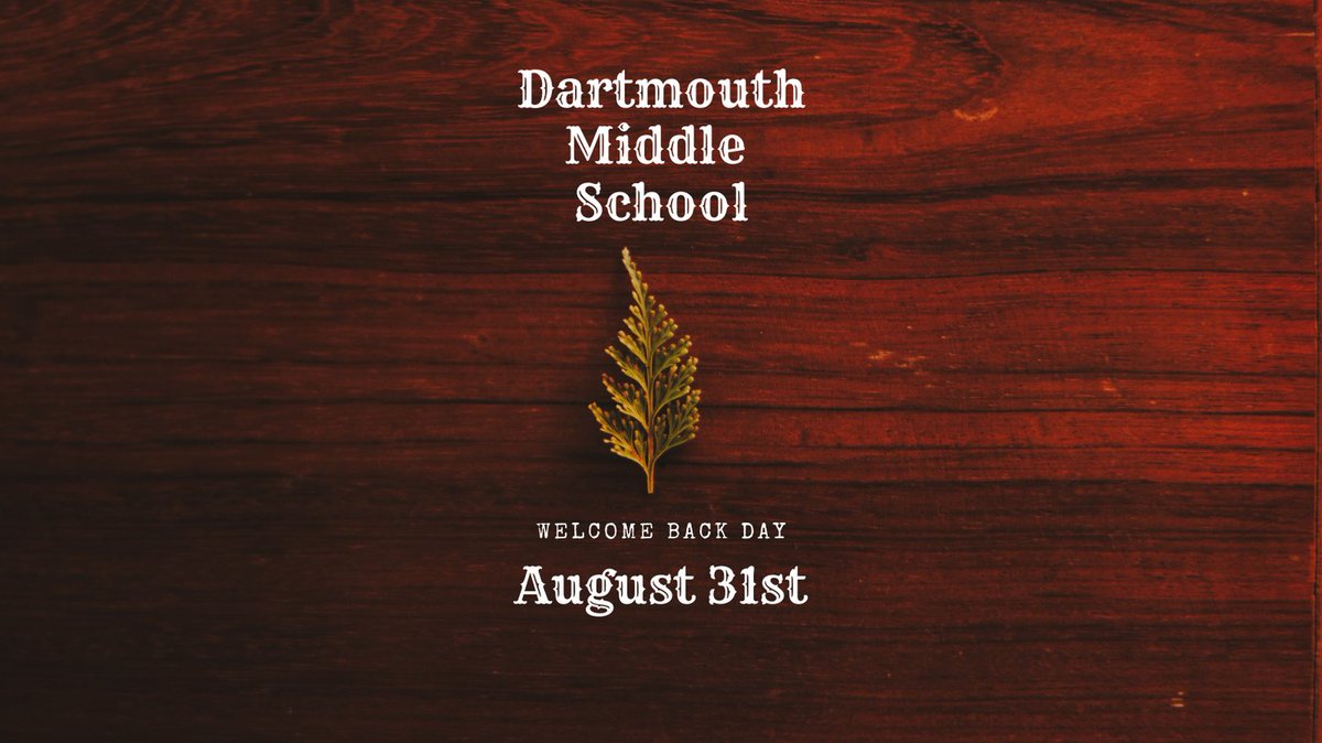It's that time of year again.  We are looking forward to welcoming back all on August 31st!  Please see our website for more details.  #newschoolyear
