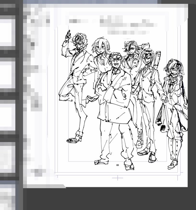 男どもらくがき 