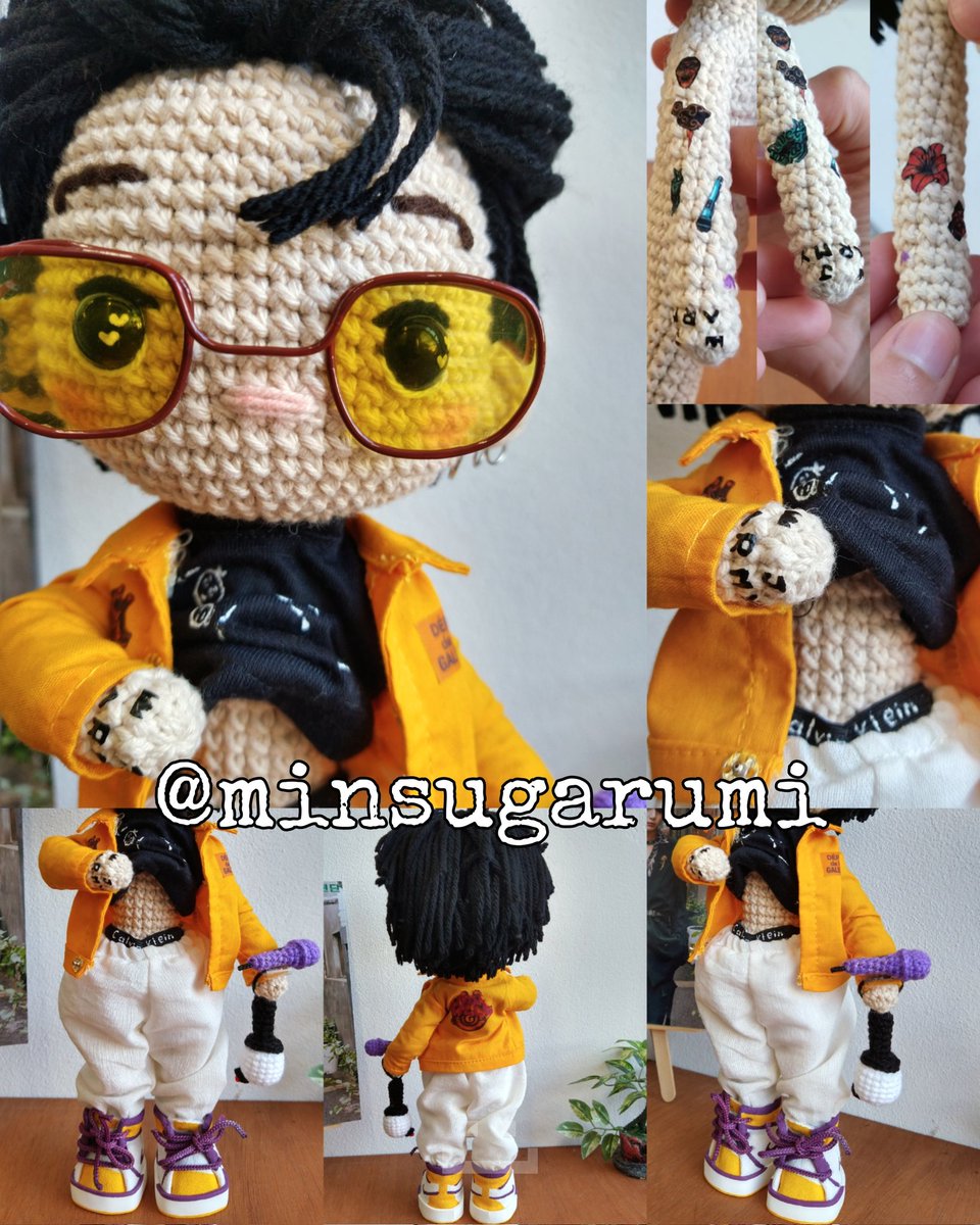 minsugarumi's tweet photo. https://t.co/jvIPbmE32d
• Tamaño: 27 cm
#bts #jungkook #btsjk #crochet #bangtan #amigurumi #btscrochet #btsjungkook #btsarmy #army #jeonjungkook #방탄소년단 #전정국 #정국
@BTS_twt https://t.co/JRp9Sn1c2f