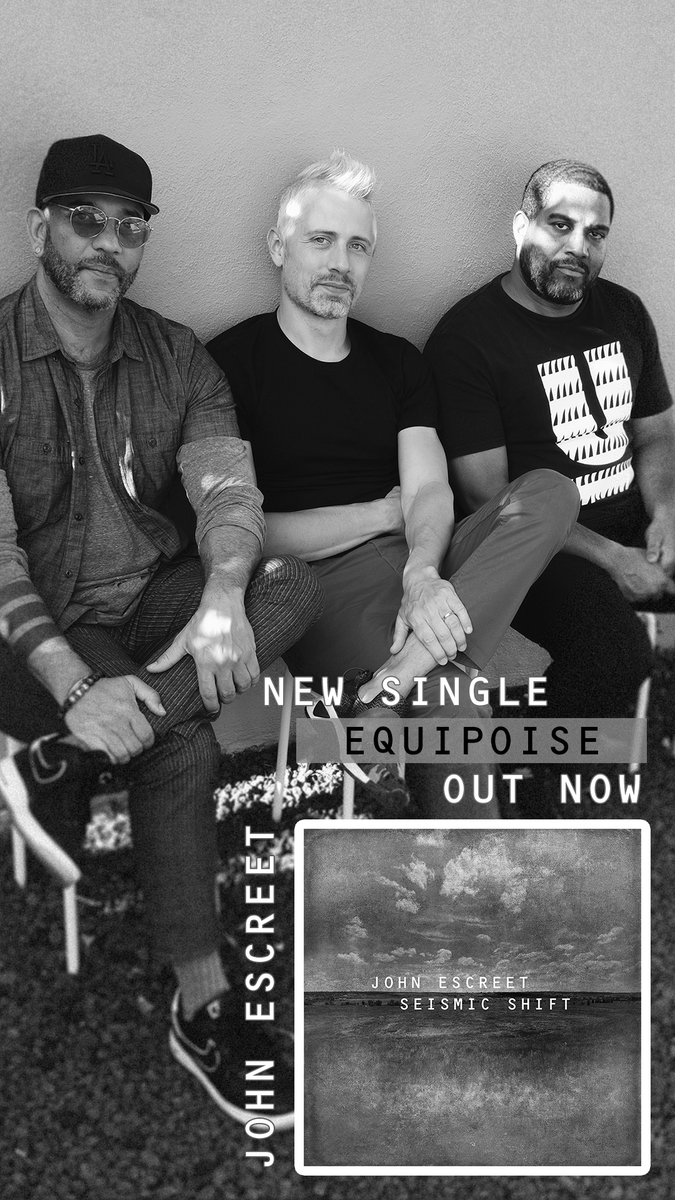 🔥 NEW MUSIC 🔥 

The first single - ‘Equipoise’ - from <a href="/john_escreet/">John Escreet</a>'s forthcoming new album 'Seismic Shift' is out now.

Listen to ‘Equipoise’ here &gt;&gt; wwr.dj/equipoise

The full album is out Oct 7 on CD / DL and 180 gram LE vinyl &gt;&gt; wwr.dj/seismicshift