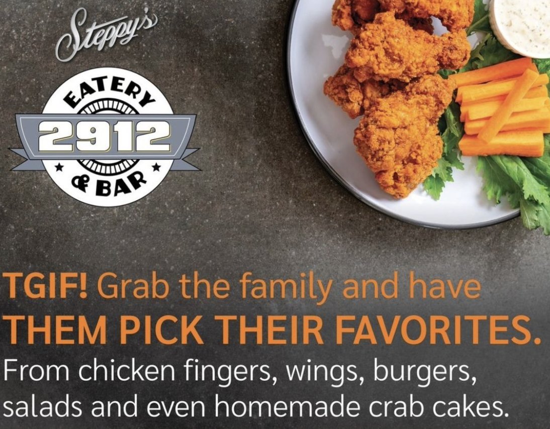 Steppys's tweet photo. TGIF🎉
Grab the family 👨‍👩‍👦 and let them pick their Steppy's favorite!
#tgif #weekend #familyfun #familytime https://t.co/b0WVdMFdmn