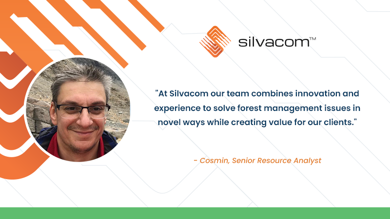Silvacom's tweet photo. Our multi-disciplinary forestry team can help you solve your most complex forest management challenges. ๐ Curious about the #ForestryServices we offer? Visit: https://t.co/vy6S0gex3c
Here's what Senior Resource Analyst, Cosmin has to say about the team: https://t.co/uFZVcUZvhh