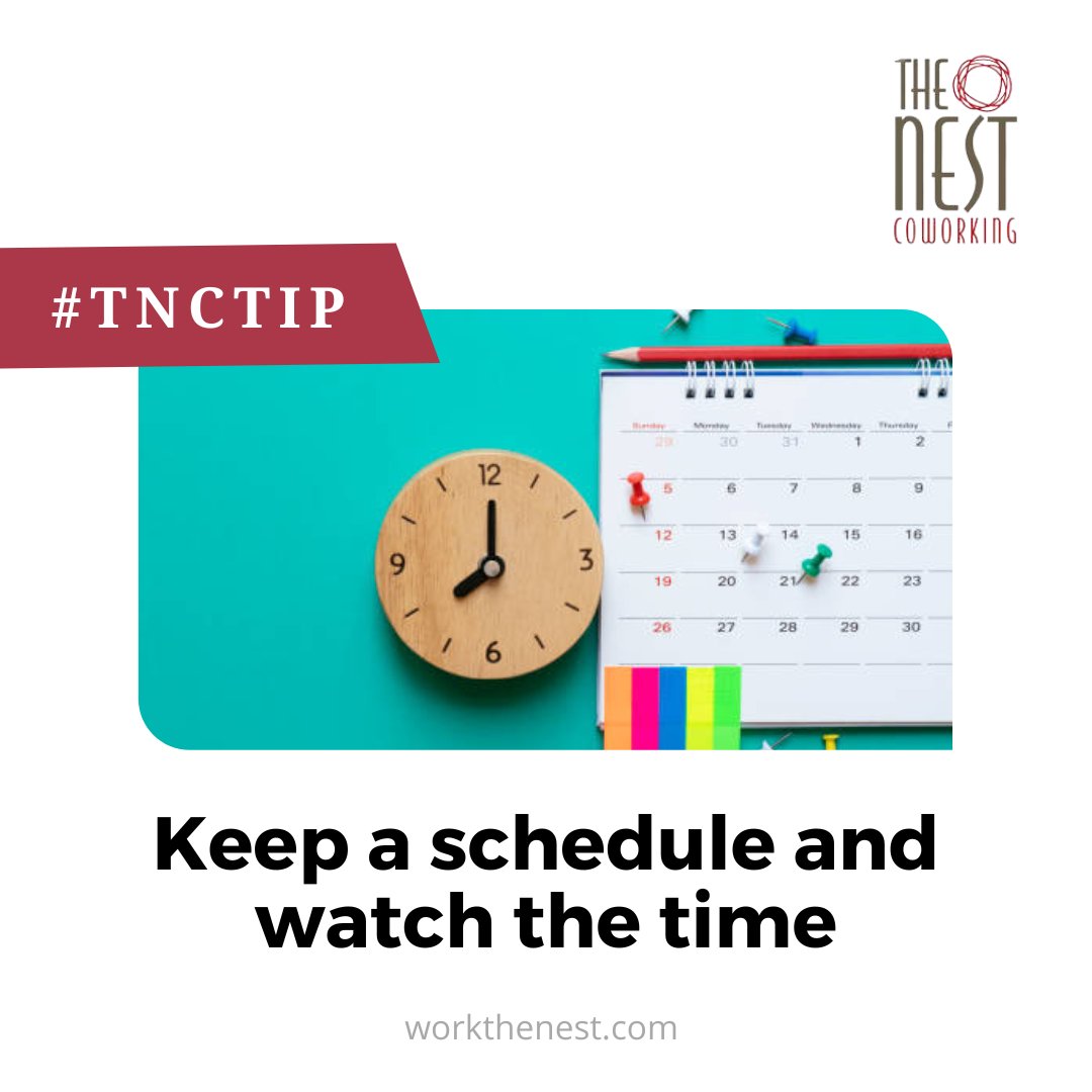 workthenest's tweet photo. #QuickTip

Since most items in coworking spaces are shared, it is considered good etiquette to stick to a schedule while allowing others to get their work done.

When reserving a conference room, keep in mind the person who booked it after you. The same goes for reserving tab ... https://t.co/mf7qaJQEWu