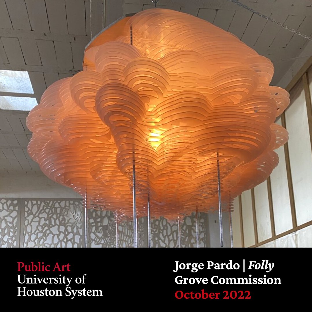 Cuban-American artist and sculptor #JorgePardo employs vibrant colors, eclectic patterns and a mix of materials for “Folly,” his most ambitious architectural installation to date, opening at <a href="/UHouston/">University of Houston</a> this October. 

Learn more ➡️ stories.uh.edu/2021-april29-f…