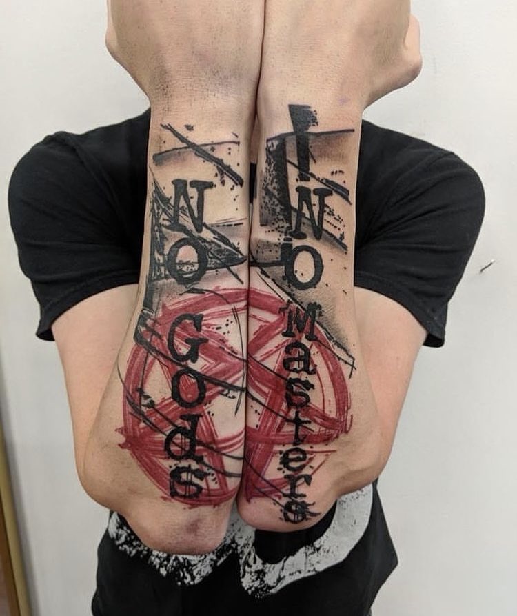 #nogodsnomasters #nogod #nogods #nomasters #satanicpentagram #anarchisttattoo #satanictattoo #anarchistslogan #satanic #satan #anarchism #anarchist #tattoo #tattoos #satanism #anarchosatanism #satanicanarchism #anarchosatanic #thechurchofsatananarchist #churchofsatananarchist