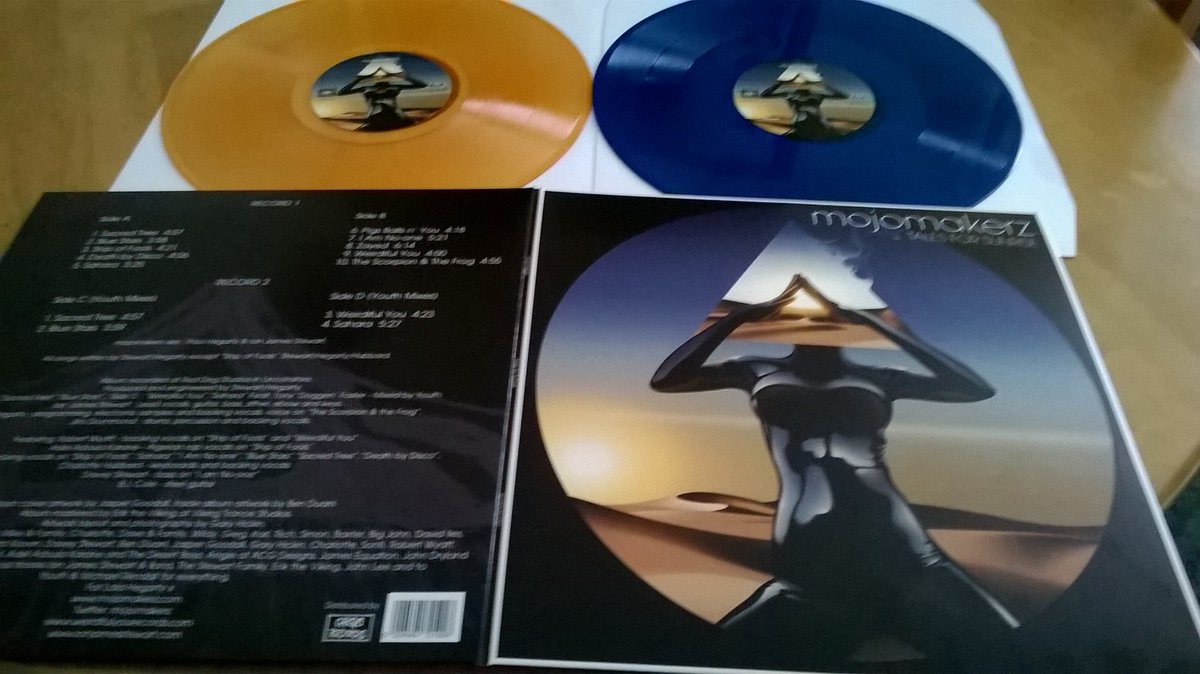 mojomakerz's tweet photo. Double #Vinyl copies &amp; also downloads of mojomakerz 'Tales For Sunrise' are available on Bandcamp. Plenty of Vinyl available. Thanks! (Paul H). https://t.co/7NoQ5bVx7T