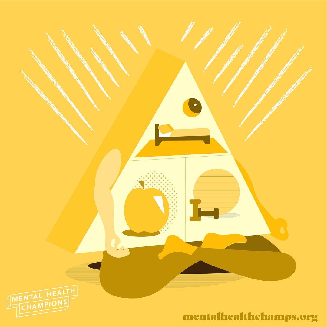 LikeOneAnother's tweet photo. Be a #MentalHealthChampion by taking charge of your physical and mental health.

You can help by sharing these images with your family, friends, and co-workers. 

#LikeOneAnother #EndTheStigma #MentalHealth #MentalHealthAwareness https://t.co/MkBPRH0HuE