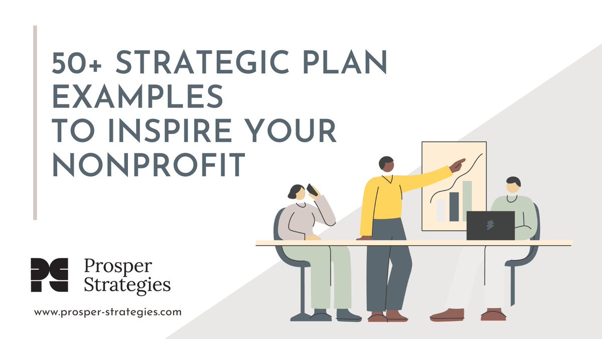 If your nonprofit is about to begin strategic planning, you *need* this week's post. We've rounded up more than 50 examples of strategic plans for organizations ranging from Big Brothers Big Sisters to the Nature Conservancy + strategic planning advice. hubs.la/Q01kv0Sy0