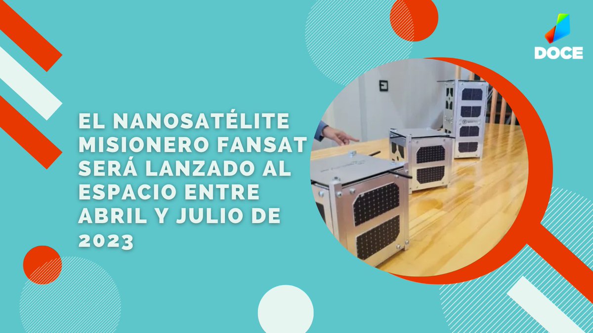 tv12misiones's tweet photo. ➡️Su construcción se encuentra al 50%. Toda la información que aporte podrá ser comercializada para empresas nacionales e internacionales.
https://t.co/IrmGhUuuNO
#Misiones #Nanosatelite #Fansat #Noticias https://t.co/G5Du0ikdCv