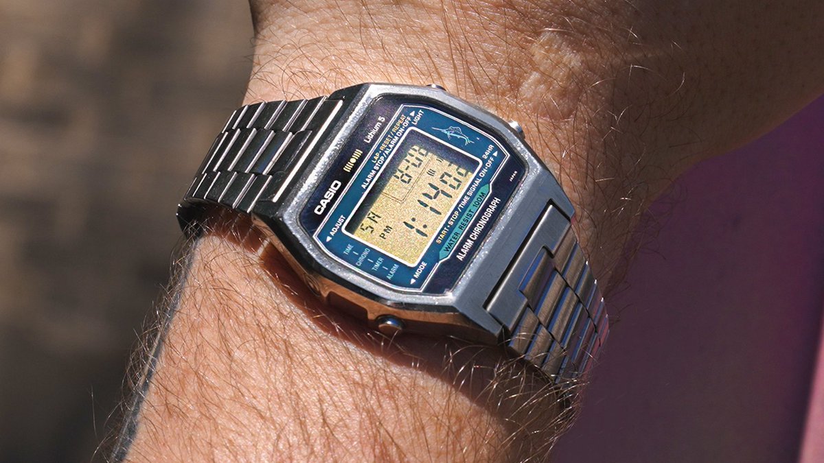 I just dropped a new video Restoring this Awesome 1980 Casio Marlin. Gotta love this old stainless digital watch design! #casio #vintagewatch #watchrestoration 
youtu.be/XAtq_DvCDmc