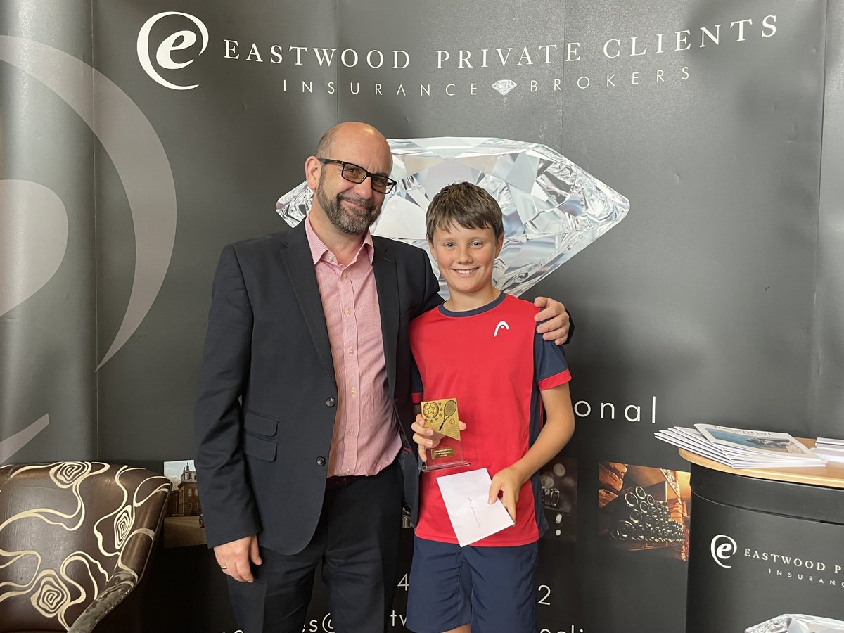 He did it! Congratulations Dan DR on your incredible win in today's 12U Boy's Singles....then going on to win the 12U Boys' doubles with Charlie! What a day! #thongsbridgeopen #hesback #results #tennisgoals #juniortennis