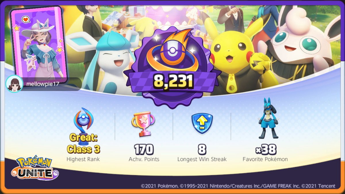 mellowpie17's tweet photo. #PokemonUNITE #NintendoSwitch https://t.co/4ndfAVKTjO