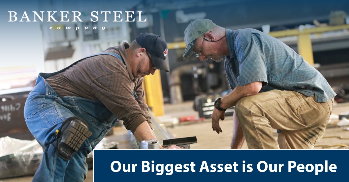 Our biggest asset is not our machinery, our technology, or our shops—it’s our people. That’s why the safety of our teammates is our highest priority and our biggest responsibility. #BankerSteel #BankerSteelFamily #SteelConstruction #Steel