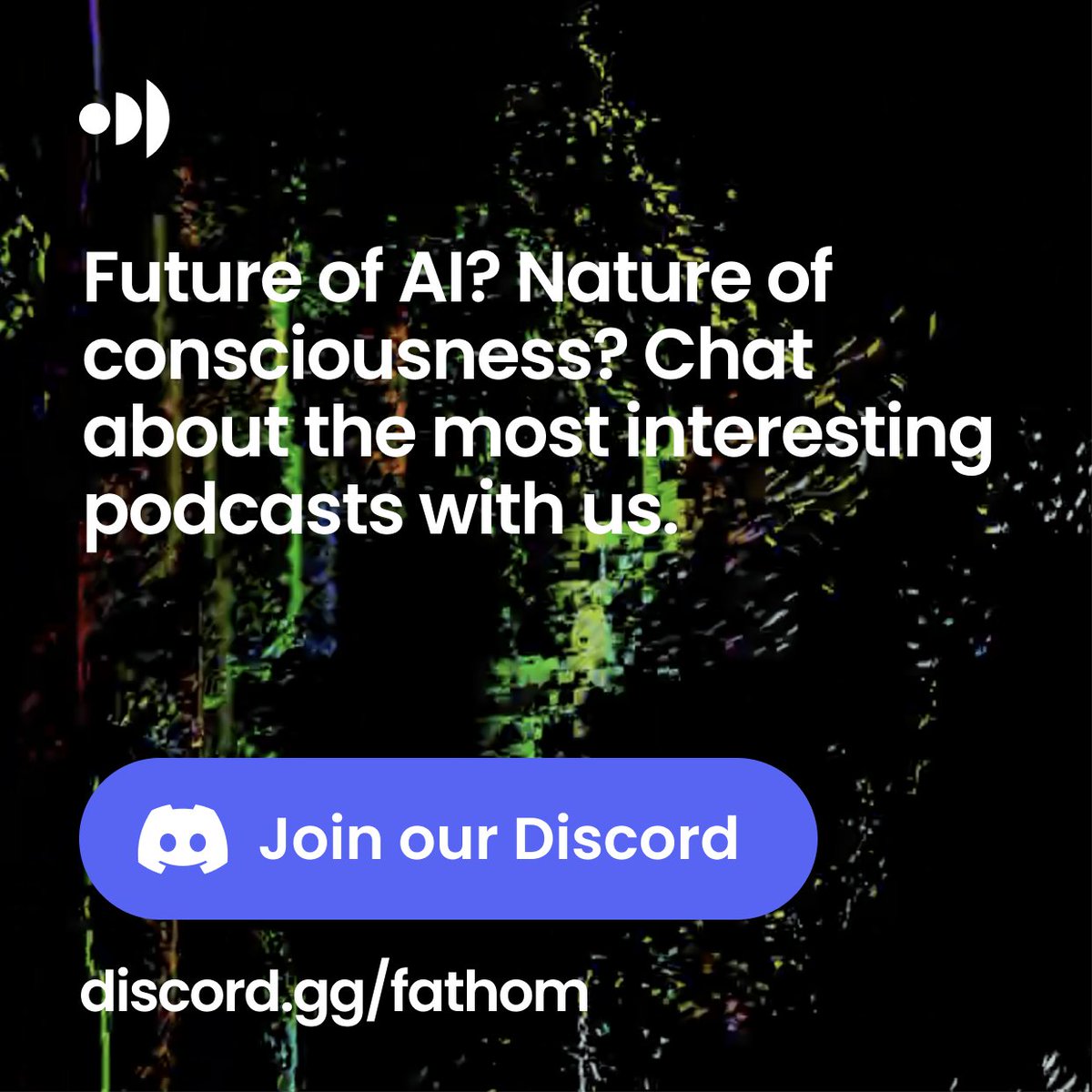fathom_infinity's tweet photo. Future of Al? Nature of consciousness? Chat about the most interesting podcasts with us—Join us on Discord.

https://t.co/GoNpEXTPv6 https://t.co/6i4jb0Oy8X