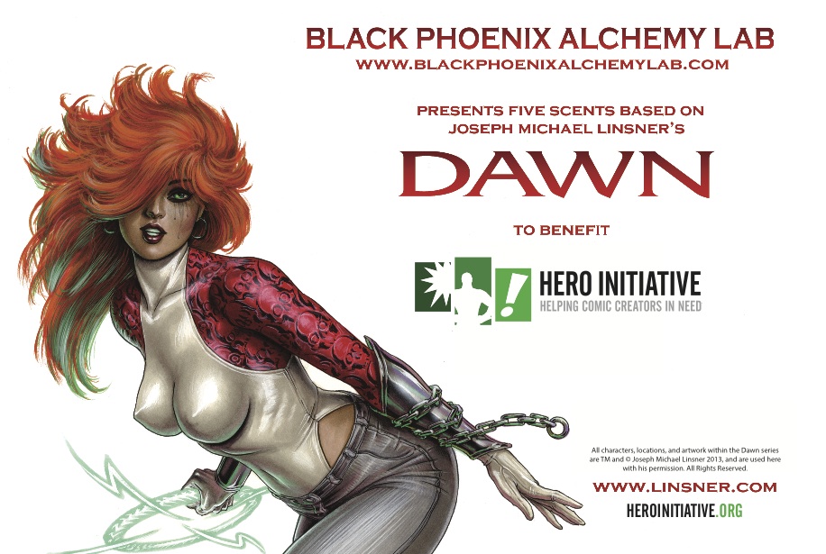 The Hero Initiative (@heroinitiative) on Twitter photo No lie, there are FIVE great perfume oils inspired by <a href="/JosephLinsner/">JosephMichaelLinsner</a>'s Dawn! And every time you buy one, Hero gets a percentage! Check them out via the AMAZING <a href="/bpal/">Black Phoenix Alchemy Lab</a>! blackphoenixalchemylab.com/product-catego…
cc: <a href="/KDeakLinsner/">KristinaDeak-Linsner</a> No lie, there are FIVE great perfume oils inspired by <a href="/JosephLinsner/">JosephMichaelLinsner</a>'s Dawn! And every time you buy one, Hero gets a percentage! Check them out via the AMAZING <a href="/bpal/">Black Phoenix Alchemy Lab</a>! blackphoenixalchemylab.com/product-catego…
cc: <a href="/KDeakLinsner/">KristinaDeak-Linsner</a>